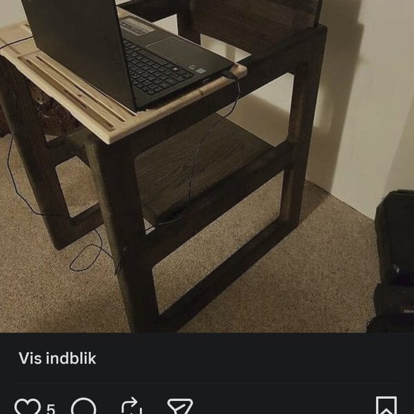 Danish Hawk — Chair and desk