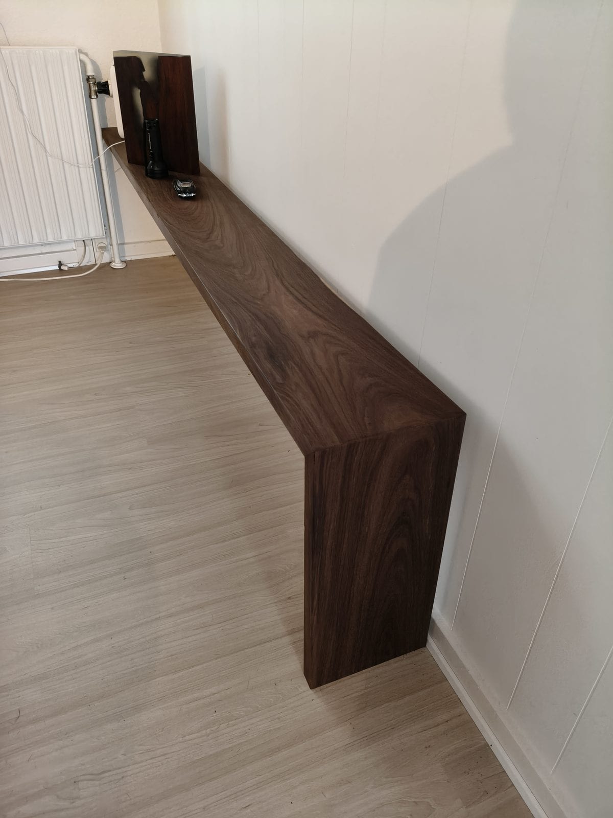 Danish Hawk — Walnut console table