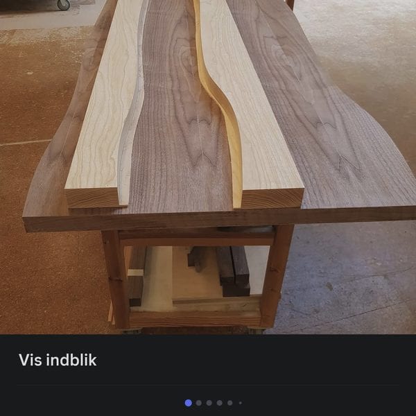 Danish Hawk — Walnut live edge tabletop